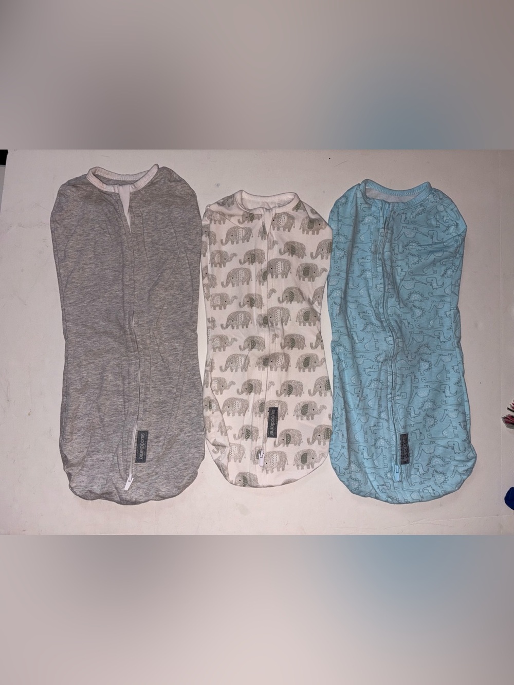 SwaddleMe by Ingenuity size 0-2 months bundle